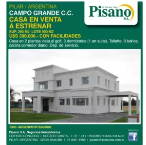 COUNTRY CAMPO GRANDE ( PILAR )