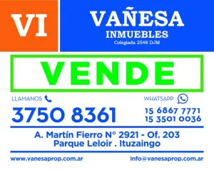 VENTA- ATENCION INVERSOR Y/O CONSTRUCCTOR