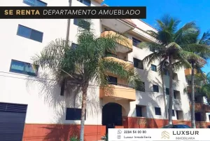 SE RENTA DEPARTAMENTO AMUEBLADO!!
