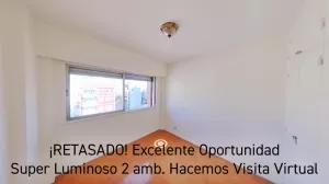 Excelente Oportunidad depto Av. Santa Fe 5100 Super Luminoso