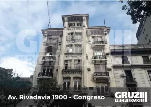 3 ambientes, 73 m2 - Av. Rivadavia 1900 - Congreso