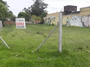 Alquiler Terreno con cerco perimetral