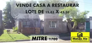 CASA A RESTAURAR