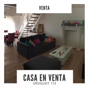 Casa En Venta, En Altos Con Terraza, Uruguay Al 113