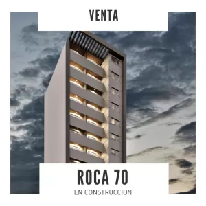 Departamento Venta, 1 Y 2 Dormitorios Con Terraza ,roca 70