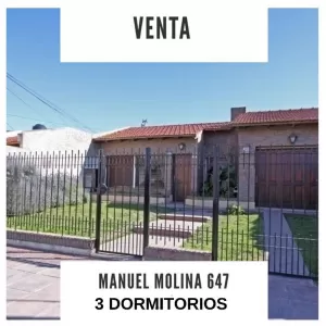 Casa En Venta-permuta, Manuel Molina 647