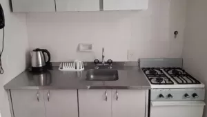 Monoambiente muy luminoso, amplio y al frente, 38 m2