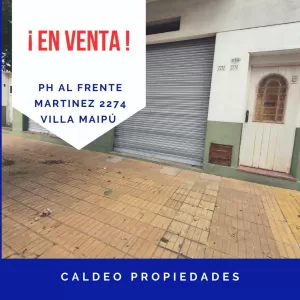 PH AL FRENTE CON LOCAL Y GARAGE