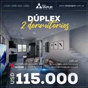 DÚPLEX EN VENTA NEUQUÉN