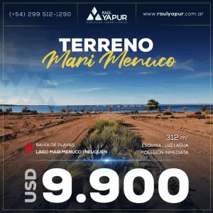 TERRENO EN VENTA MARI MENUCO
