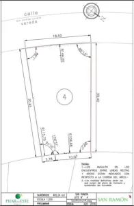 VENTA DE TERRENO Bº.SAN RAMON PILAR