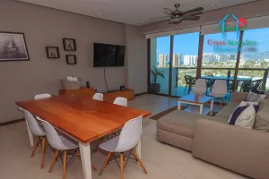 Departamento de 2 recámaras con vista a la alberca