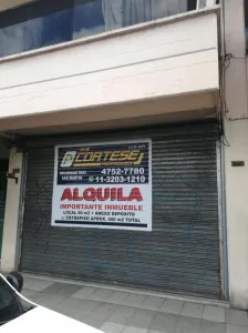 Alquiler San Martin Ctro Local 50mts + anexo 400mts