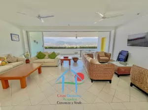 3 Recámaras Y Terraza Con Vista Al Mar