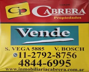 DEPTO PH FRENTE 3 AMB CON GARAGE VILLA BOSCH